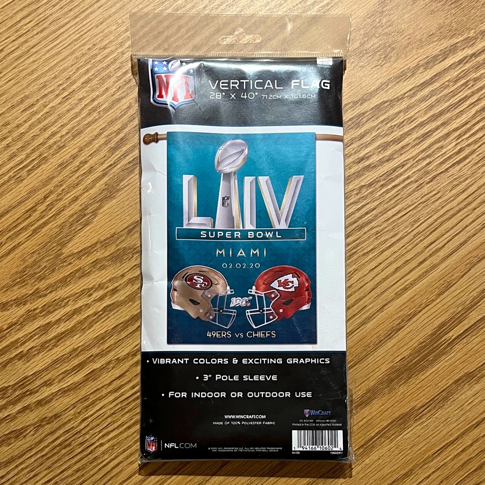 NFL Flag - Super Bowl 2019 - 49ers vs. Chiefs